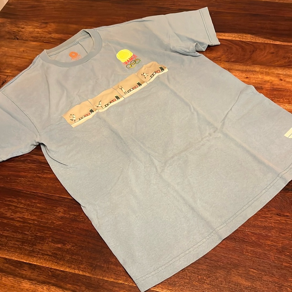 Vintage Olympic Tennis Francis Tee M